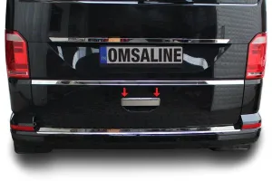 OMSA VW T6 Transporter Siyah Krom Bagaj Açma 2015-2019 Arası - Görsel 3