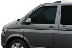 OMSA VW T6 Transporter Siyah Krom Ön Panjur 2 Parça (Camlı Van) 2015-2019 Arası - Görsel 4