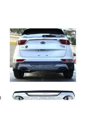 Kia sportage arka tampon koruma difüzör 2016 / 2019 thumb 2