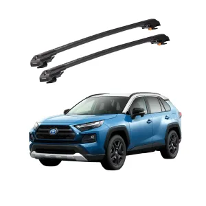TOYOTA RAV4 2019-Sonrası TRX2 Thunder Carrier Kilitli Ara Atkı Gri thumb 1