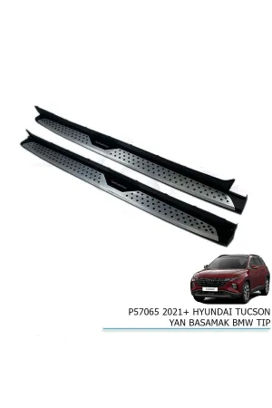 Hyundai Tucson 2021+ Yan Basamak Sıde Step Bmw Style