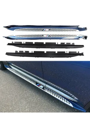 Bmw X3 Uyumlu G01 2018 Sonrası Yan Basamak M Logolu Bmw Style