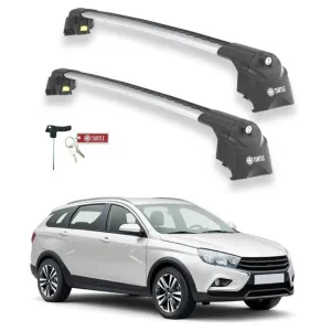 Turtle Lada Vesta Sw 2017-2025 Ara Atkı Air2 Gri