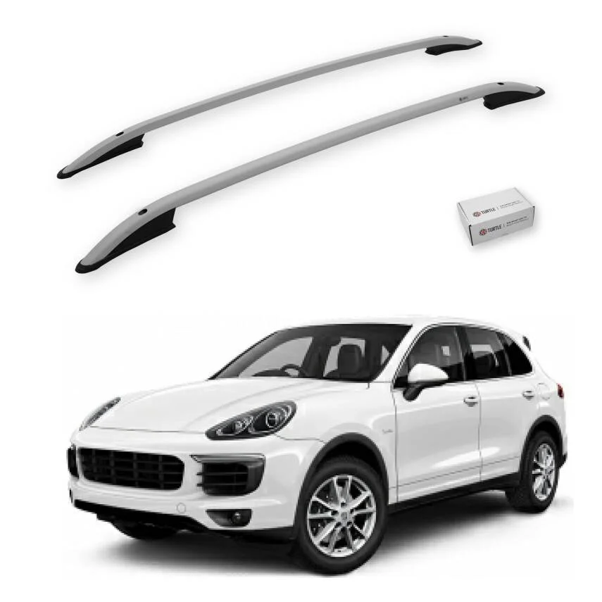 Turtle Porsche Cayenne (92A-E2) 2011-2017 Tavan Çıtası Crown Gri