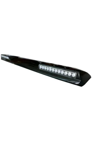 Mercedes w464 cam üstü spoiler ledli dry carbon v type thumb 2