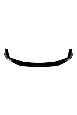Bmw g30 lci m5 tampon uyumlu ön tampon altı lip pianoblack 2020 / 2023 thumb 3