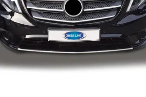 OMSA Mercedes Vito W447 Krom Ön Tampon Difüzör Çıtası 2014-2024 Arası - Görsel 2
