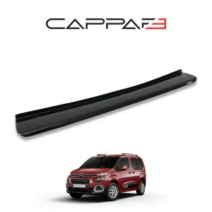 Citroen Berlingo 2019- Yılı ve Sonrası Uyumlu Arka Tampon Eşiği Parlak - Görsel 4