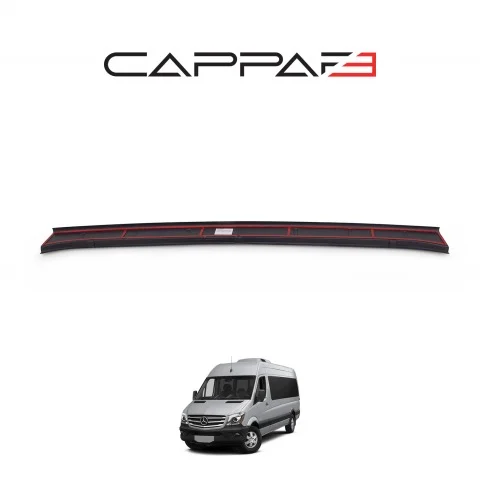 Mercedes Sprinter 2014-2017 Yıl Aralığı Uyumlu Arka Tampon Eşiği Mat