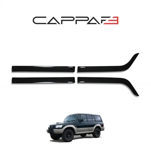 Hyundai Galloper 1997-2003 Yıl Aralığı Yan Cam Rüzgarlık 4 Prç.