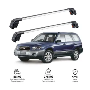 SUBARU FORESTER 1997-2002 TRX2 Thunder Carrier Ara Atkı Gri
