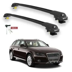 Turtle Audi A4 Allroad (B8) 2008-2015 Ara Atkı Air1 Siyah