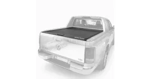 Maximus Top v1 Roller VW Amarok Aventura Sürgülü Kasa Kapağı (Siyah) - Tonneau Cover - Görsel 5