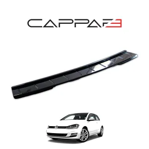 Volkswagen Golf 7 2013-2021 Yıl Aralığı Uyumlu Arka Tampon Eşiği Parlak - Görsel 3
