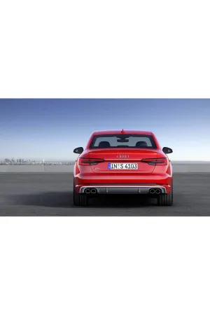 Audi S4 arka tampon difüzörü model 2016+ B9 thumb 3
