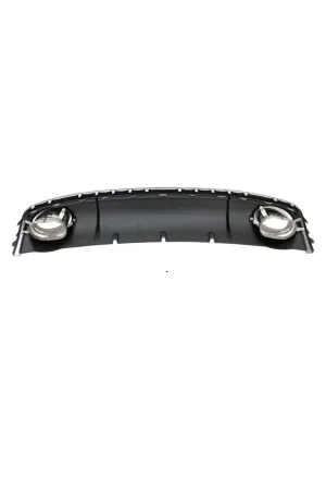 Audi RS4 arka tampon difüzörü model 2012 / 2015 b8 thumb 4