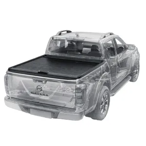 Maximus Top Roller Nissan Np300 Navara Sürgülü Kasa Kapağı (Siyah) - Tonneau Cover