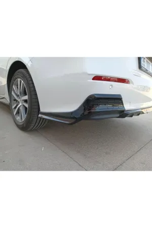 Honda civic fe1 uyumlu arka flap takımı pianoblack 2022+ thumb 4