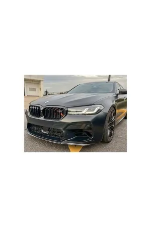 Bmw G30 lci m5 f90 ön tampon altı lip siyah 2020 / 2023 thumb 3