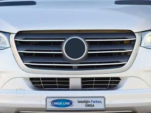 Omsa Mercedes Sprinter Krom Ön Panjur 5 Parça 2018 Ve Sonrası