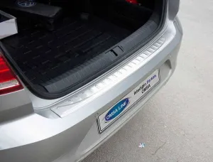 Omsa Vw Passat B7 Krom Krom Arka Tampon Eşiği (Taşlı) 2010-2015 Arası