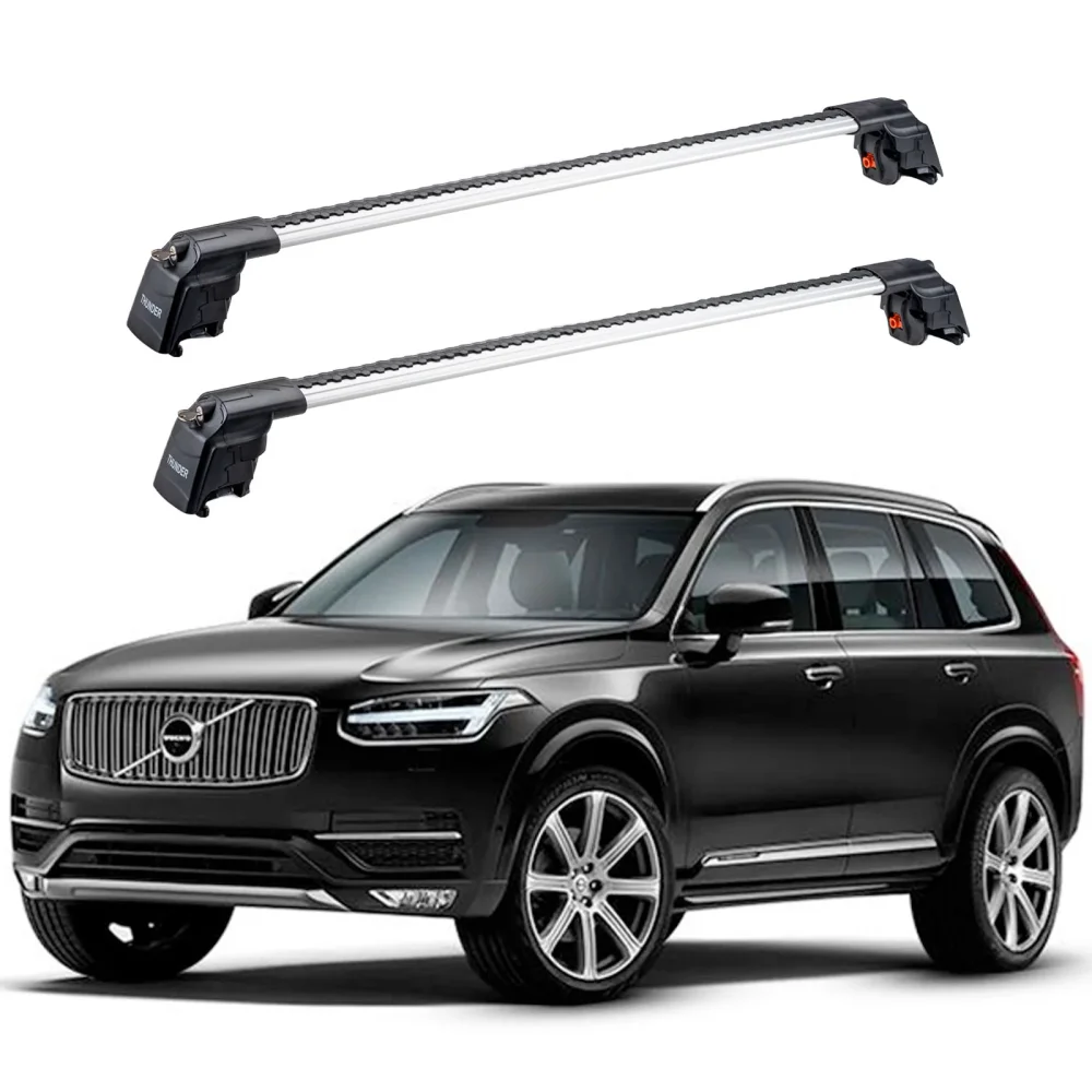 VOLVO XC90 2015 ve Sonrası TRX2 Thunder Carrier Ara Atkı Gri