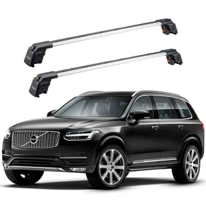 VOLVO XC90 2015 ve Sonrası TRX2 Thunder Carrier Ara Atkı Gri