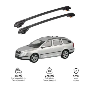 SKODA OCTAVIA 1998-2004 TRX1 Thunder Carrier Kilitli Ara Atkı Siyah thumb 1