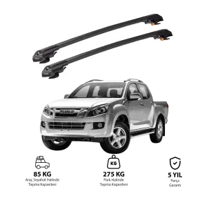 ISUZU D-MAX (RT50) 2012-2015 TRX1 Thunder Carrier Kilitli Ara Atkı Siyah thumb 1