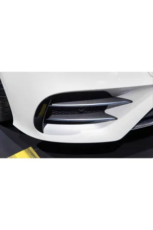 MERCEDES W213 2016-2019 E & C238 COUPE E43 ÖN TAMPON BIÇAKLARI - Görsel 4