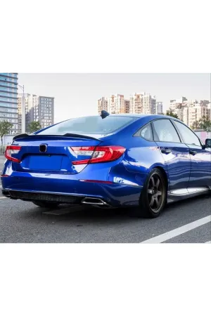 Honda accord uyumlu bagaj üstü spoiler yarasa piano black 2018+ thumb 3