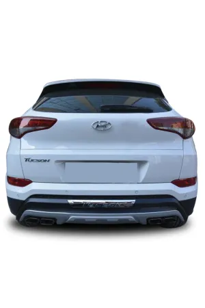 Hyundai tucson ön arka tampon koruması difüzör 2015 / 2017 turbolu modeller için thumb 3