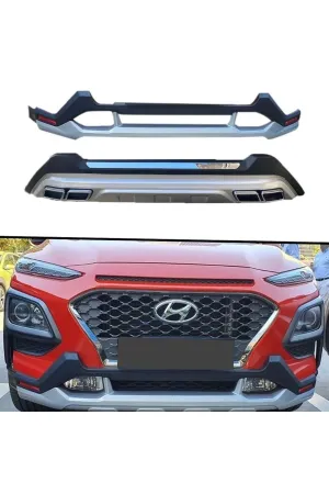 Hyundai kona ön arka tampon koruması difüzör 2018+ - Görsel 2
