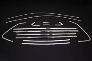 Omsa Vw Polo Hb Krom Cam Çerçevesi 14 Parça 2017 Ve Sonrası