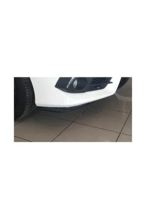 Honda civic fc5 uyumlu tampon altı flap ön siyah 2016+ thumb 2