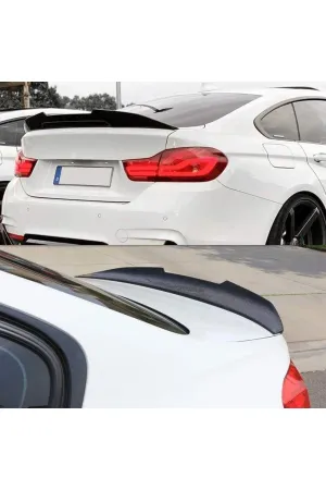 Bmw f36 psm bagaj üstü spoiler siyah boyalı plastik 2013 / 2017 thumb 2