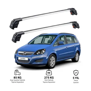 OPEL ZAFIRA FAMILY C 2011-2014 TRX2 Thunder Carrier Ara Atkı Gri