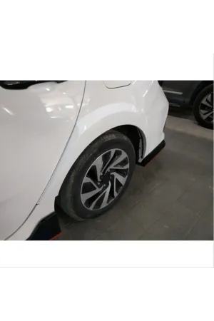 honda civic fc5 uyumlu arka çamurluk kabartma dizayn A 2016-20 thumb 3
