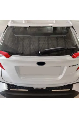 TOYOTA C-HR 2016-2019 ARKA TAMPON ÜST KORUMASI 3D - Görsel 2