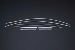OMSA Opel Astra K Krom HB Üst Cam Çerçevesi 8 Parça 2015-2021 Arası - Görsel 3
