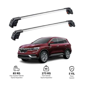 RENAULT SAMSUNG QM6 2017 ve Sonrası TRX2 Thunder Carrier Ara Atkı Gri