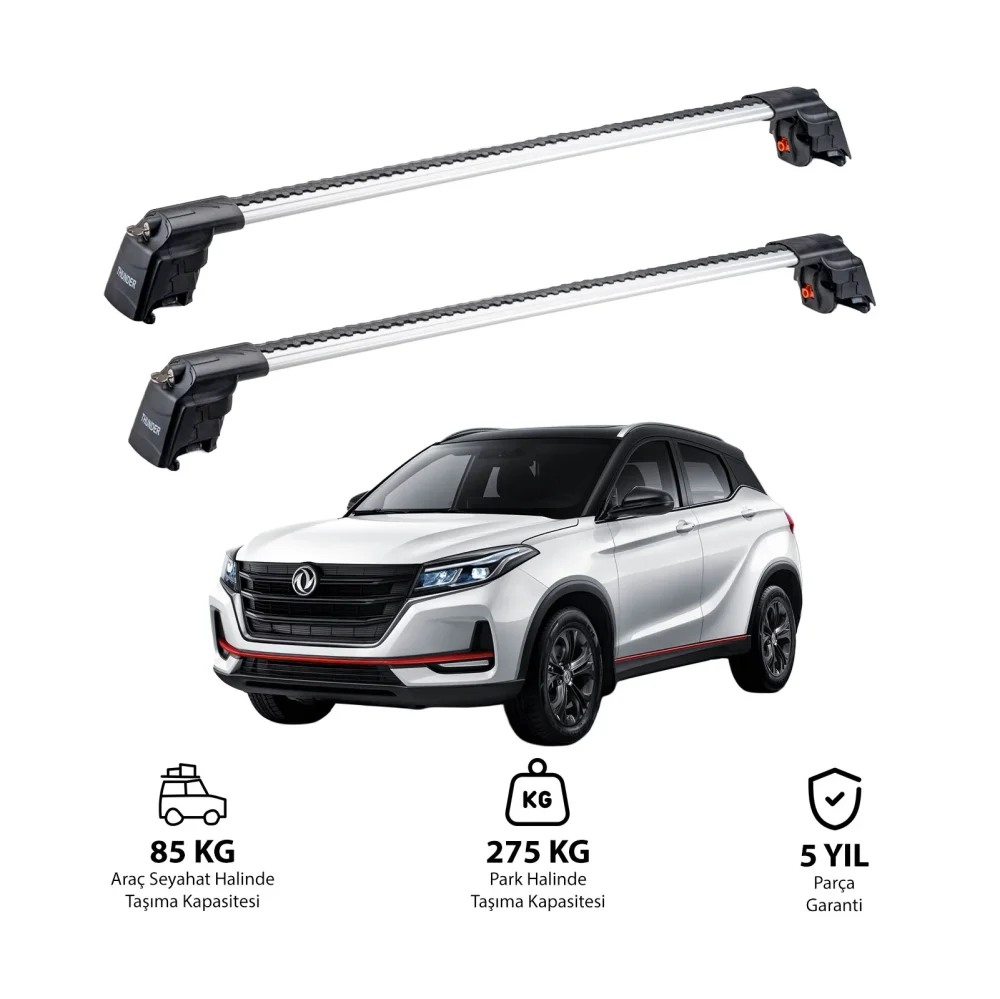 DONGFENG FENGON 500 2020 ve Sonrası TRX2 Thunder Carrier Ara Atkı Gri