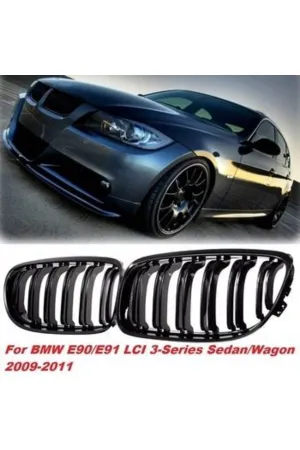 AUTOGP Bmw e90 lci m3 ön böbrek panjur piano black 2009 - 2012 çift tırnak