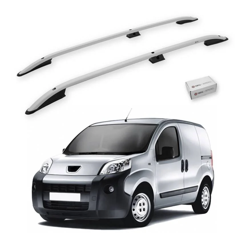 Turtle Peugeot Bipper 2008-2018 Tavan Çıtası Crown Gri
