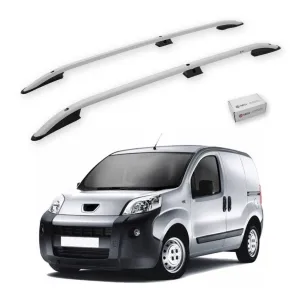 Turtle Peugeot Bipper 2008-2018 Tavan Çıtası Crown Gri