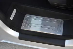 OMSA VW T5 Multivan Krom Arka Tampon Eşiği Yazısız 2003-2014 Arası - Görsel 5