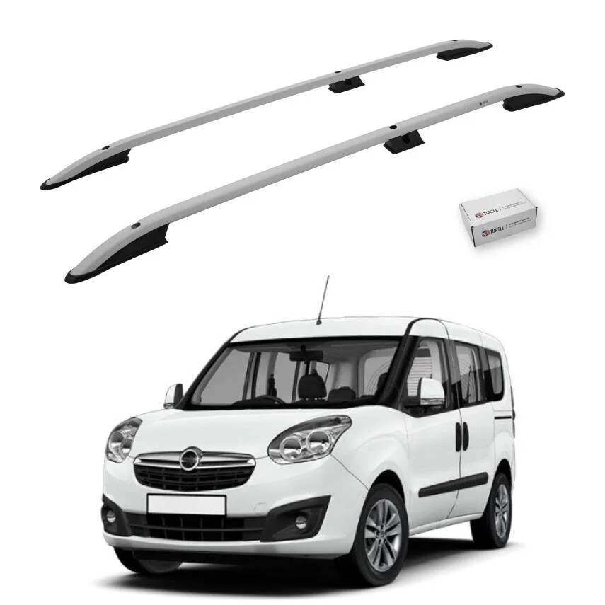 Turtle Opel Combo D 2012-2018 / Kısa Şasi Tavan Çıtası Crown Gri