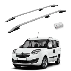 Turtle Opel Combo D 2012-2018 / Kısa Şasi Tavan Çıtası Crown Gri thumb 1