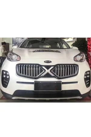 Kia sportage kx5 ön panjur ızgara 2016+ thumb 3