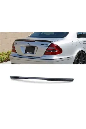 Mercedes w211 bagaj üstü spoiler siyah boyalı 2001 / 2008 thumb 2